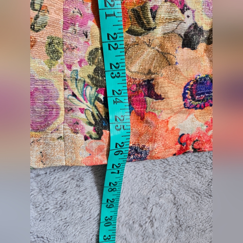 Tory Burch Jillian Floral Print Tunic From 2014 Resrt Line. Size 6 - Picture 13 of 14